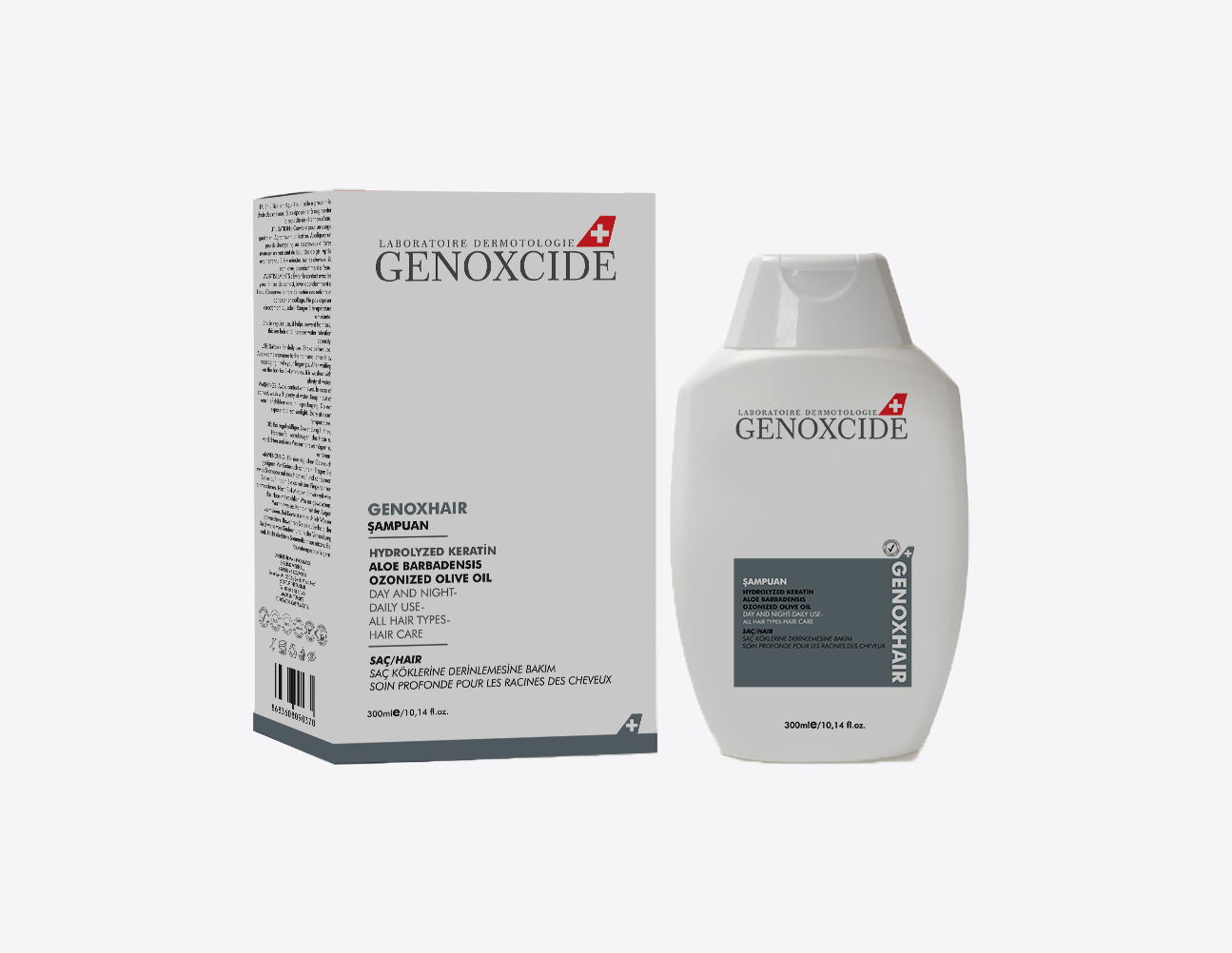 Şampuan 300 ml, genoxcide.com